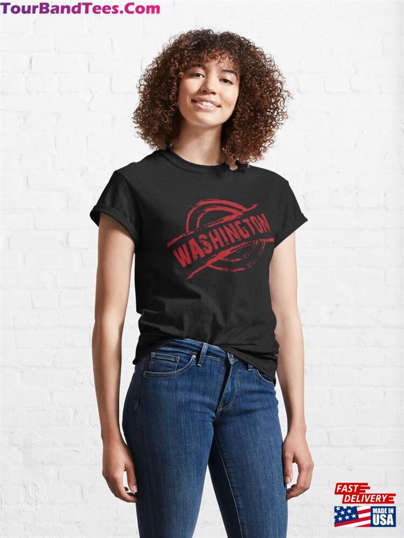 Washington Gimme A Stamp Classic T-Shirt 29Uf206794 – Utopia Fashion