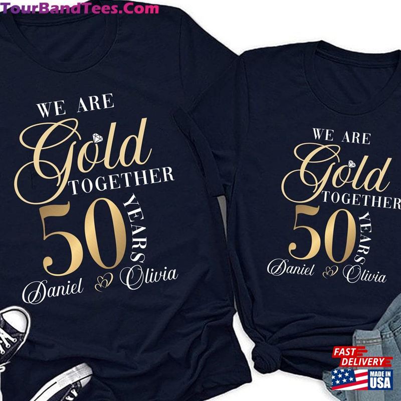 We Are Gold Marriage Couple Shirt Wedding Anniversary Honey Moon Unisex Classic 29Uf193692 – Utopia Fashion