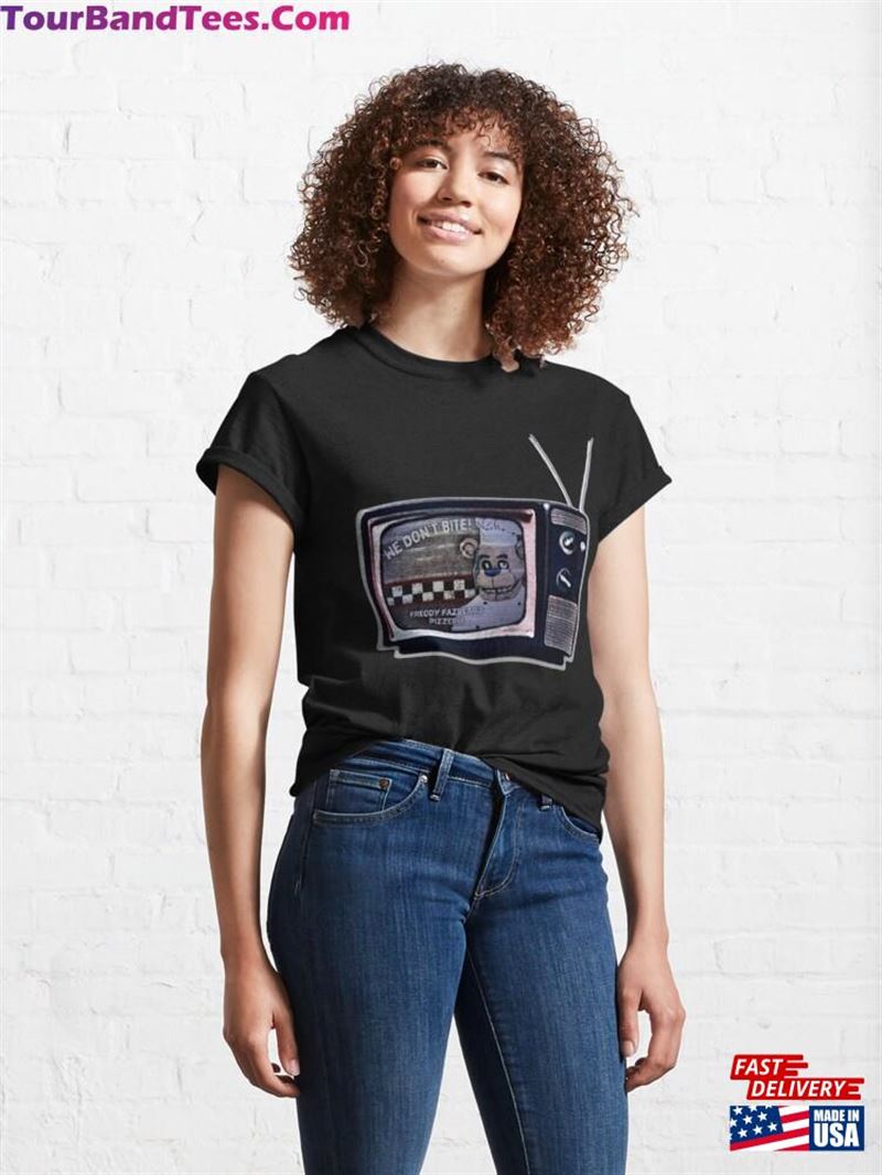 We Don’T Bite! Fnaf Tv Commercial Parody (Tv Variant) Classic T-Shirt 29Uf211412 – Utopia Fashion