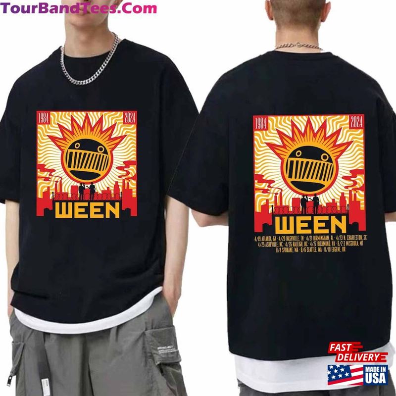 Ween Tour Shirt Band Fan Concert Classic T-Shirt 29Uf192476 – Utopia Fashion