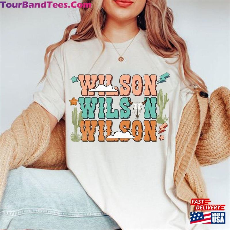 Wilson Western Bull Skull T-Shirt Lainey Country Music Shirt Tour Merch Unisex Hoodie 29Uf193190 – Utopia Fashion