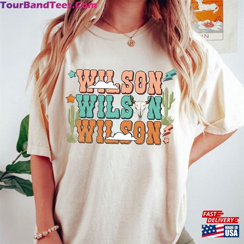 Wilson Western Bull Skull T-Shirt Lainey Country Music Shirt Tour Merch Unisex Hoodie 29Uf193190 – Utopia Fashion