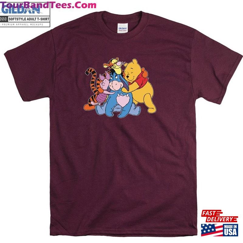 Winnie The Pooh T-Shirt All Characters Disney Funny Cartoon S M L Unisex Sweatshirt 29Uf201938 – Utopia Fashion