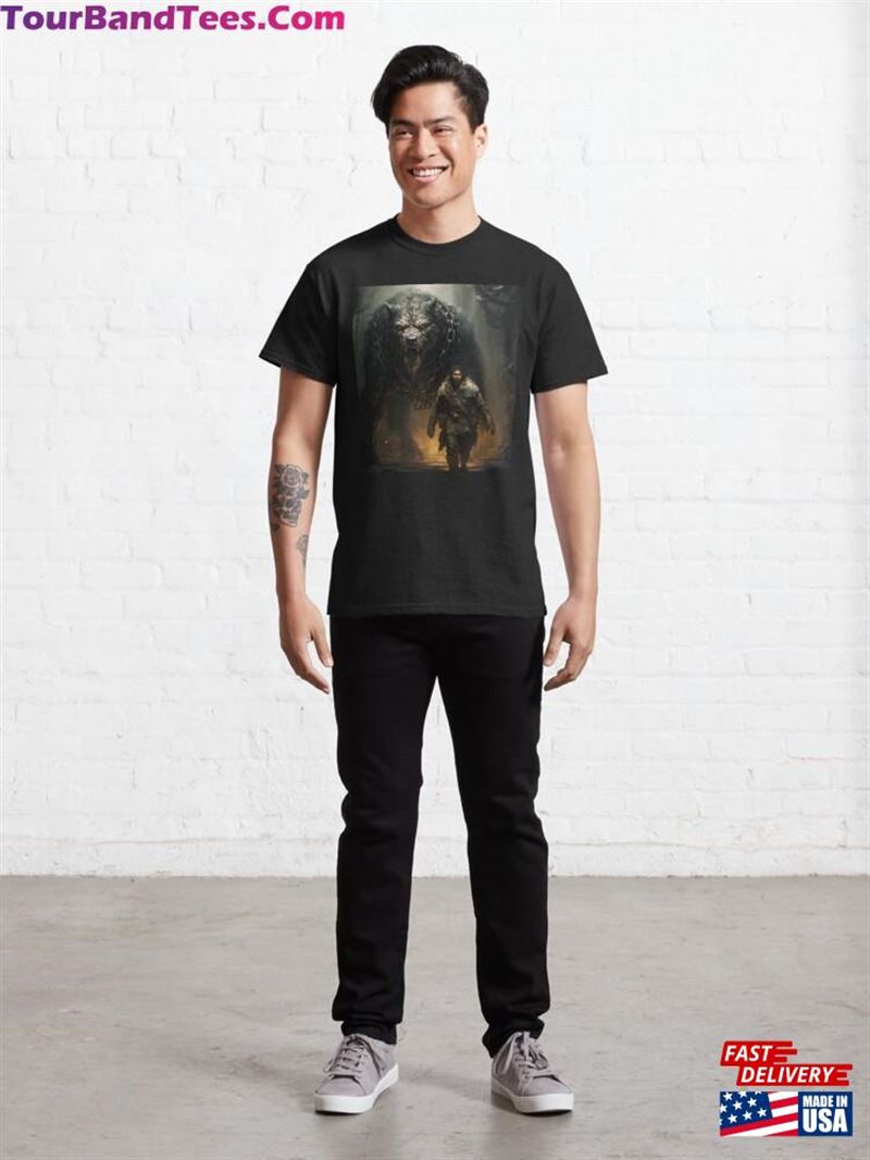 Wolf Man Art Classic T-Shirt Unisex 29Uf206420 – Utopia Fashion