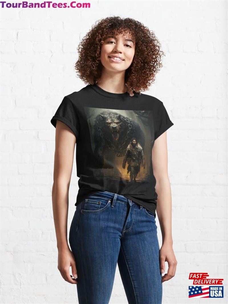 Wolf Man Art Classic T-Shirt Unisex 29Uf206420 – Utopia Fashion