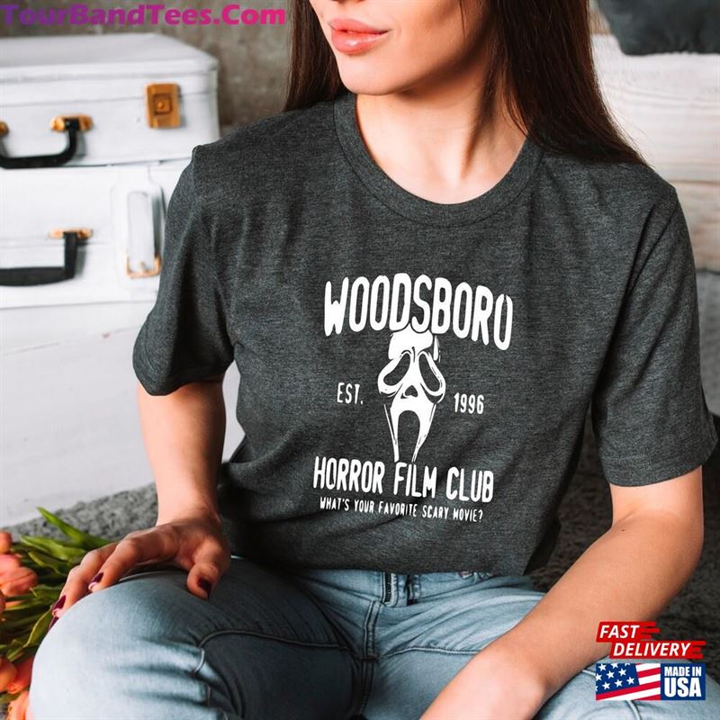 Woodsboro Horror Club Shirt Ghost Face Fan Gift Unisex Classic 29Uf201843 – Utopia Fashion