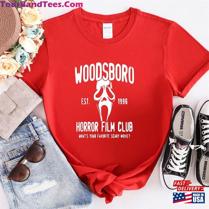 Woodsboro Horror Club Shirt Ghost Face Fan Gift Unisex Classic 29Uf201843 – Utopia Fashion