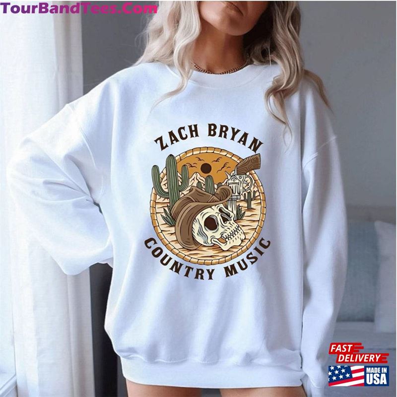 Zach Bryan Bullhead T-Shirt Boho Style Sweatshirt Album Merch Country Music Shirt Unisex Classic 29Uf192142 – Utopia Fashion