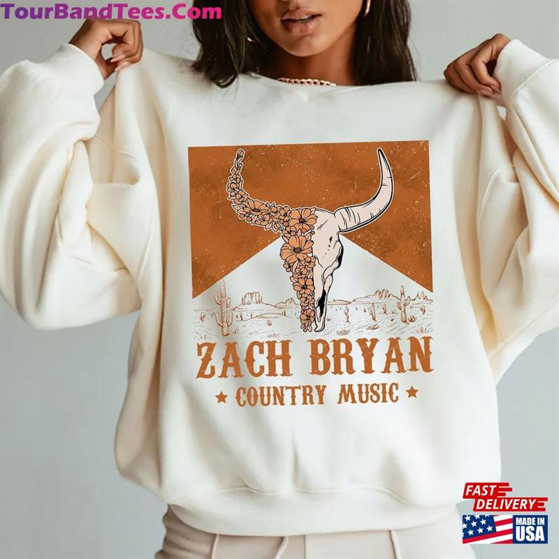 Zach Bryan Bullhead T-Shirt Flower Shirt Hoodie 29Uf206604 – Utopia Fashion