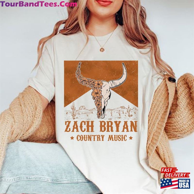 Zach Bryan Bullhead T-Shirt Flower Shirt Hoodie 29Uf206604 – Utopia Fashion