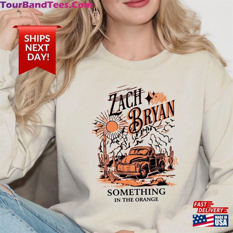 Zach Bryan Something In The Orange Sweatshirt Vintage Fan Gift Country Music Hoodie Classic 29Uf191569 – Utopia Fashion